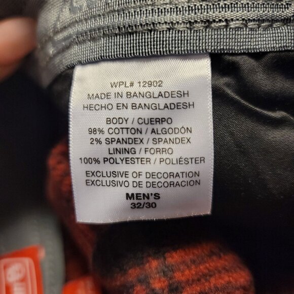 Coleman Fleece Lined Cargo Pants 32W 30L Stretch Tear Resistant Gray Winter Warm - Picture 6 of 7